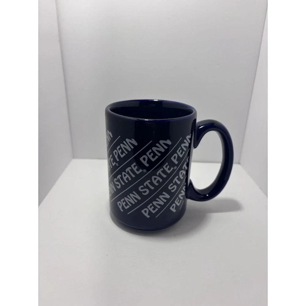 Penn State Nittany Lions All Over Coffee Mug VTG 90s Y2K Drink Student‎ Alumni
